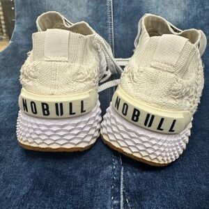 NOBULL Off-White Textured Sneakers